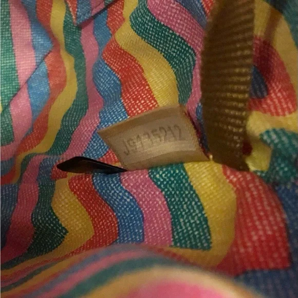 DOONEY & BOURKE Drawstring Bucket Bag Black Brown Pebble Grain Leather - Picture 15 of 15